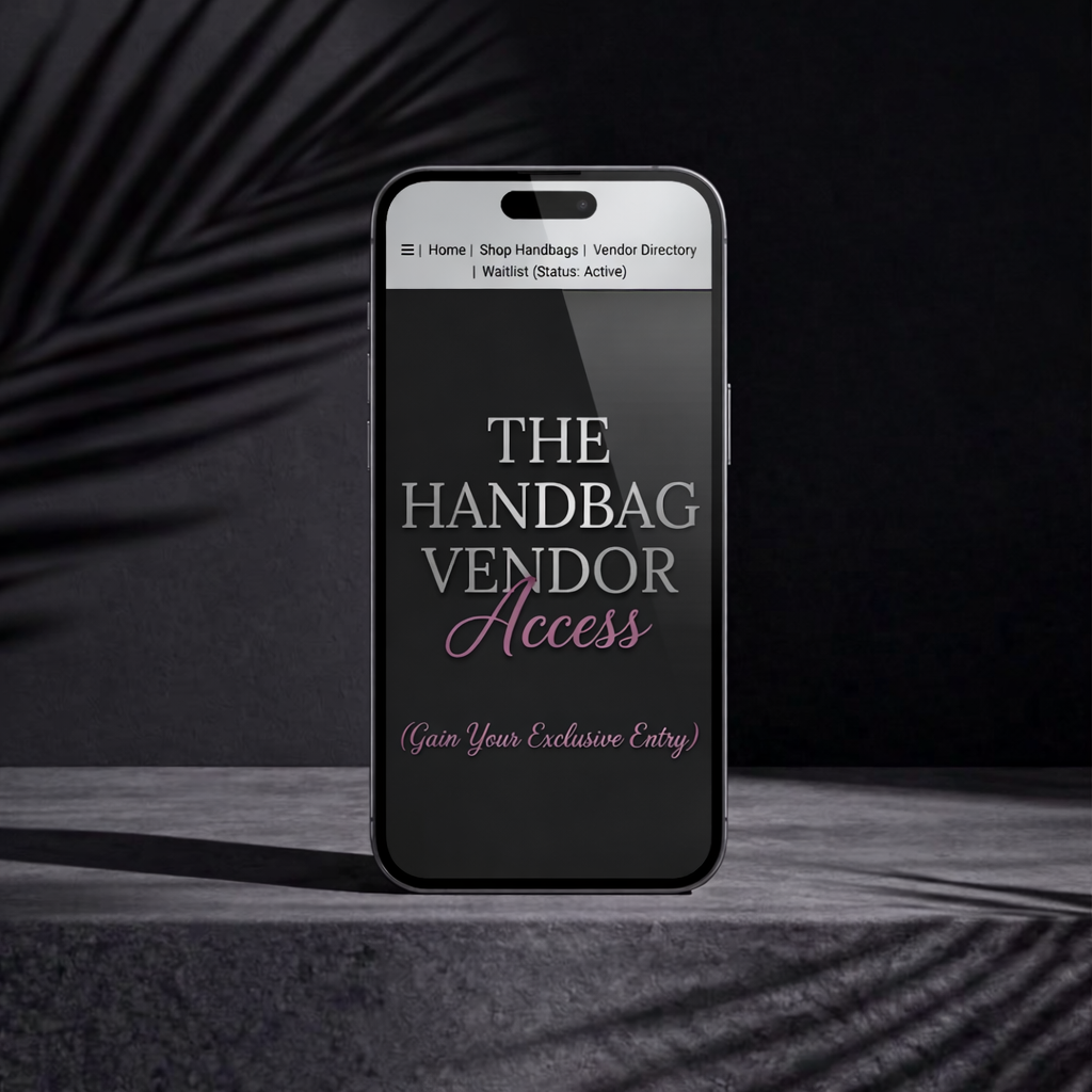 The Luxury Handbags Vendor Acess